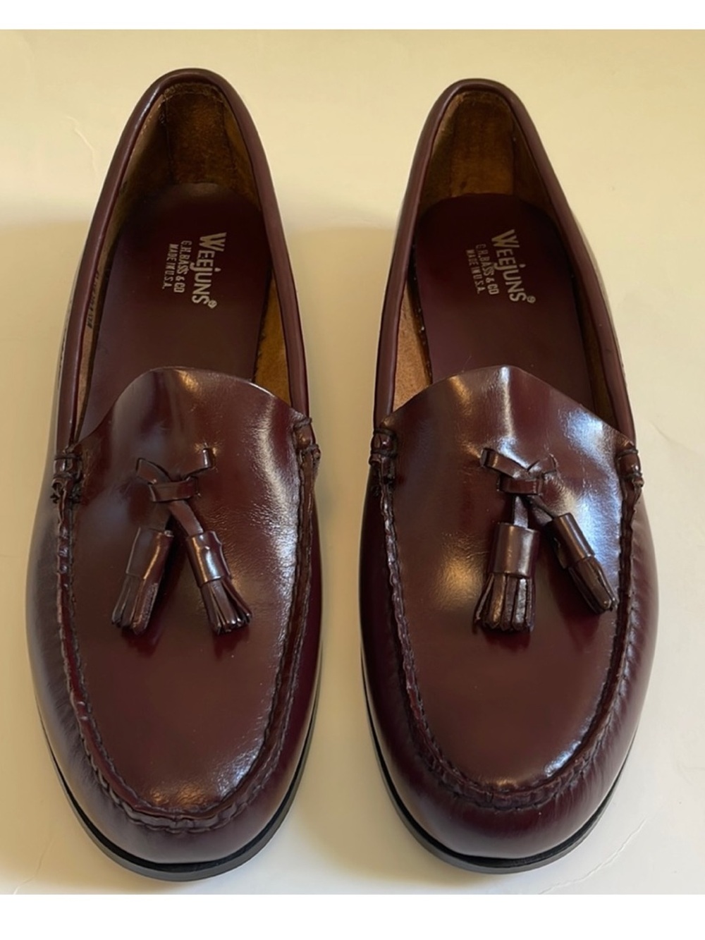 G.H. Bass & Co. weejuns loafers.